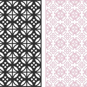 Intra απο ξύλο plywood 3mm-4mm πάχος - Ξυλογλυπτικό μοτίβο Δίασταση 30x30 cm Intraeaxys-0753wk1z