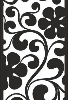 Intra απο ξύλο plywood 3mm-4mm πάχος - Μπούκλα με μεγάλα μαύρα λουλούδια μοτίβο Δίασταση 30x30 cm Intraeaxys-e1grwx7l - Image 1