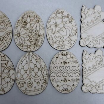 Intra απο ξύλο plywood 3mm-4mm πάχος - Πασχαλινά στολίδια Δίασταση 10x10 cm Intraeaxys-67wlem21 - Image 1