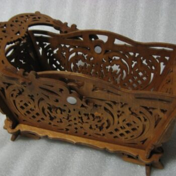 Intra απο ξύλο plywood 3mm-4mm πάχος - Αρχείο PDF Korzinochka Δίασταση 30x30 cm Intraeaxys-lopwjk7w - Image 1