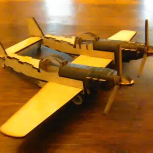 Intra απο ξύλο plywood 3mm-4mm πάχος - ting Double Mustang PDF Δίασταση 30x30 cm Intraeaxys-zo9d0w7k