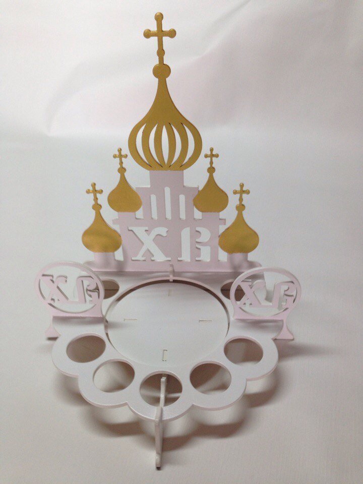 Intra απο ξύλο plywood 3mm-4mm πάχος - Δίσκος αυγών Πασχαλινό Κοντραπλακέ Βάση αυγών Δίασταση 30x30 cm Intraeaxys-qommrn5o