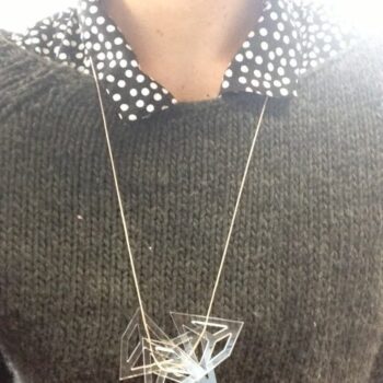 Intra απο ξύλο plywood 3mm-4mm πάχος - Κοσμήματα Σκουλαρίκια σε σχήμα Κρυστάλλου Κολιέ Μενταγιόν 3mm Δίασταση 3x3 cm Intraeaxys-zo9yw347 - Image 3