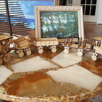 Intra απο ξύλο plywood 3mm-4mm πάχος - Αρχείο PDF Train Δίασταση 30x30 cm Intraeaxys-6o3q3r1n - Image 1