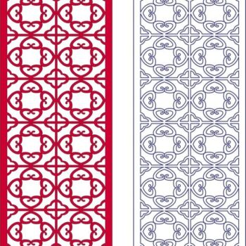 Intra απο ξύλο plywood 3mm-4mm πάχος - 2d διανυσματικό μοτίβο πίνακα Δίασταση 30x30 cm Intraeaxys-pokg9j1j - Image 1