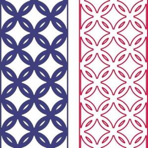 Intra απο ξύλο plywood 3mm-4mm πάχος - Γεωμετρικό σχέδιο χωρίς ραφή Δίασταση 30x30 cm Intraeaxys-075nnm7z