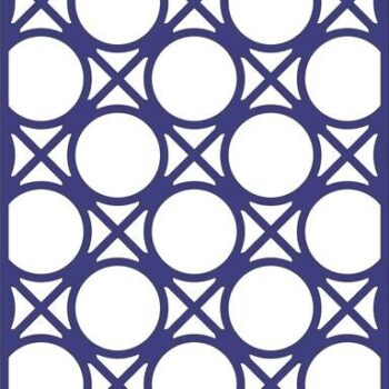 Intra απο ξύλο plywood 3mm-4mm πάχος - Σχεδιασμός διακοσμητικού πίνακα με μοτίβο κύκλου Δίασταση 30x30 cm Intraeaxys-eo2224o8 - Image 1