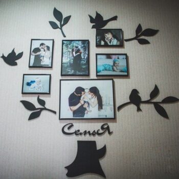 Intra απο ξύλο plywood 3mm-4mm πάχος - Δέντρο της ζωής Κορνίζα ting Δίασταση 30x30 cm Intraeaxys-qomlr513 - Image 1