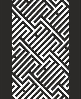 Intra απο ξύλο plywood 3mm-4mm πάχος - Αφηρημένο ριγέ γεωμετρικό διάνυσμα χωρίς ραφή πρότυπο Δίασταση 30x30 cm Intraeaxys-6o3rwqon - Image 1