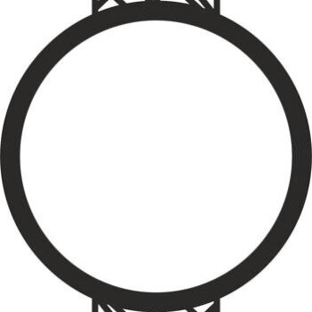 Intra απο ξύλο plywood 3mm-4mm πάχος - Παραδοσιακά σύνορα κινεζικό μοτίβο ανέμου Δίασταση 30x30 cm Intraeaxys-ro65wn1x - Image 1