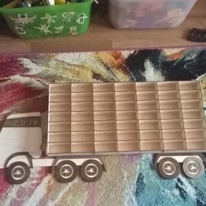 Intra απο ξύλο plywood 3mm-4mm πάχος - Polka Dlya Mashinok Δίασταση 30x30 cm Intraeaxys-51r98v16