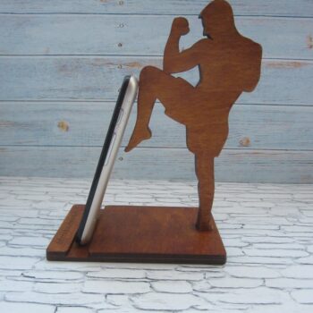 Intra απο ξύλο plywood 3mm-4mm πάχος - Model Stand Boxer Telefon Δίασταση 30x30 cm Intraeaxys-joeyrd16 - Image 1