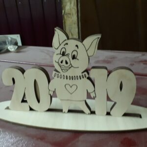 Intra απο ξύλο plywood 3mm-4mm πάχος - Svinka 2019 Vasha Δίασταση 30x30 cm Intraeaxys-51rwnr76