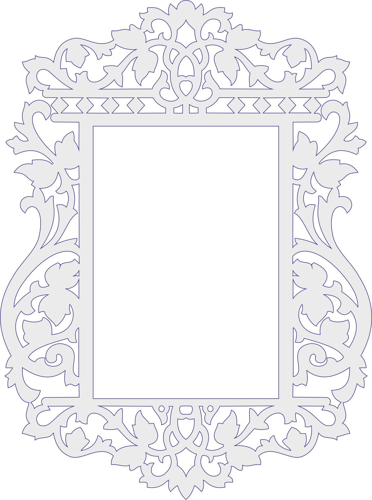 Intra απο ξύλο plywood 3mm-4mm πάχος - Διακοσμητικό πλαίσιο PDF Αρχείο Δίασταση 30x30 cm Intraeaxys-joe2w5o6