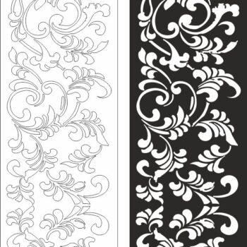 Intra απο ξύλο plywood 3mm-4mm πάχος - Floral μοτίβο Δίασταση 30x30 cm Intraeaxys-joe85no6 - Image 1