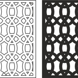 Intra απο ξύλο plywood 3mm-4mm πάχος - Γεωμετρικό σχέδιο Δίασταση 30x30 cm Intraeaxys-6o3x8ron