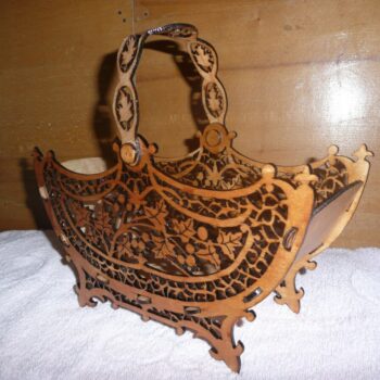 Intra απο ξύλο plywood 3mm-4mm πάχος - Αρχείο PDF Vaza Konfetnitsa Δίασταση 30x30 cm Intraeaxys-pokq8koj - Image 1