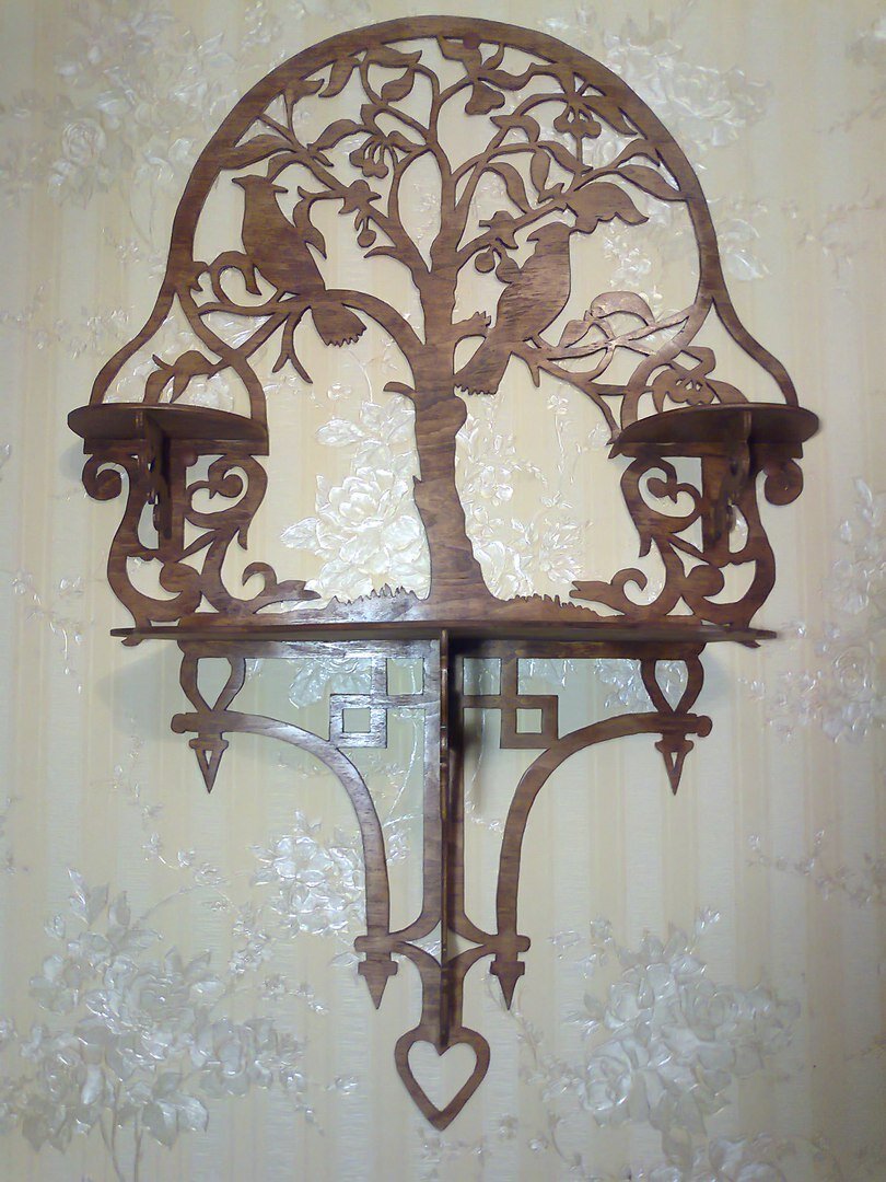 Intra απο ξύλο plywood 3mm-4mm πάχος - Αρχείο PDF Polochka Ptitsy Δίασταση 30x30 cm Intraeaxys-voqjmq12