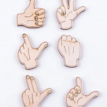 Intra απο ξύλο plywood 3mm-4mm πάχος - Χειρονομίες Δίασταση 30x30 cm Intraeaxys-joed9v81 - Image 1