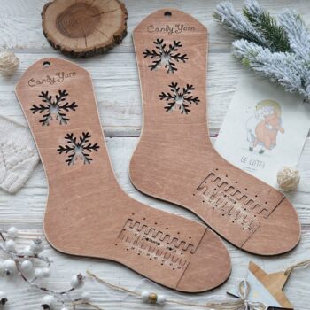 Intra απο ξύλο plywood 3mm-4mm πάχος - Ξύλινες κάλτσες Blockers Ρυθμιζόμενα μεγέθη Sock Blockers Φόρμες κάλτσες Δίασταση 30x30 cm Intraeaxys-r1z2kdm1 - Image 3