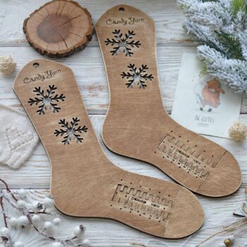 Intra απο ξύλο plywood 3mm-4mm πάχος - Ξύλινες κάλτσες Blockers Ρυθμιζόμενα μεγέθη Sock Blockers Φόρμες κάλτσες Δίασταση 30x30 cm Intraeaxys-r1z2kdm1 - Image 4