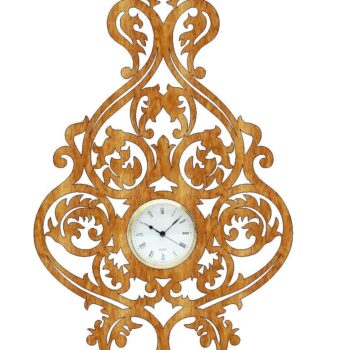 Intra απο ξύλο plywood 3mm-4mm πάχος - Κάντε κύλιση στο αρχείο PDF Saw Clock Δίασταση 30x30 cm Intraeaxys-pokqw9oj - Image 1