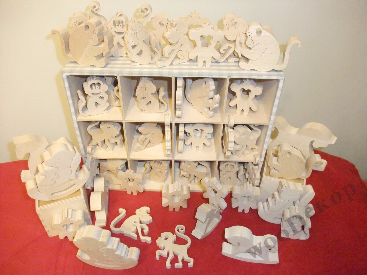 Intra απο ξύλο plywood 3mm-4mm πάχος - Αρχείο PDF Obezyanki Massiv Δίασταση 30x30 cm Intraeaxys-eo2g4m18