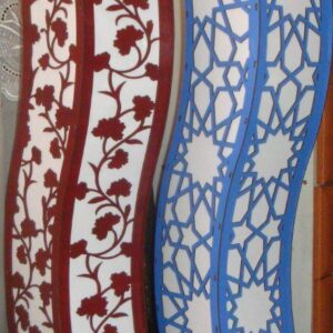 Intra απο ξύλο plywood 3mm-4mm πάχος - Λάμπα Εξωτερικού.3D Δίασταση 30x30 cm Intraeaxys-joe2edo6