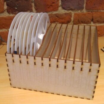 Intra απο ξύλο plywood 3mm-4mm πάχος - Κουλοχέρηδες αποθήκευσης τροχών 7 σε 12 Δίασταση 30x30 cm Intraeaxys-r7vmxlk7 - Image 1