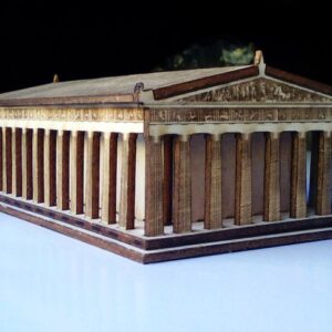 Intra απο ξύλο plywood 3mm-4mm πάχος - Αρχείο PDF Partenon CNC Plans Δίασταση 30x30 cm Intraeaxys-6o3dmk7n