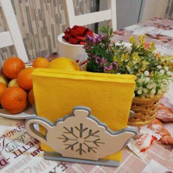 Intra απο ξύλο plywood 3mm-4mm πάχος - Χαρτοπετσέτα βραστήρα τσαγιού Δίασταση 30x30 cm Intraeaxys-r7vmwjz7 - Image 1