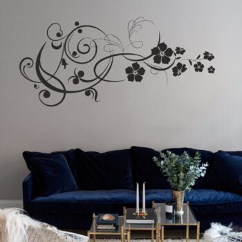 Intra απο ξύλο plywood 3mm-4mm πάχος - Διακόσμηση σπιτιού με λουλούδια τοίχου Δίασταση 30x30 cm Intraeaxys-qommde4o - Image 1