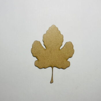 Intra απο ξύλο plywood 3mm-4mm πάχος - Αποκοπή φύλλου ξύλου συκής Σχήμα φύλλου συκής Ημιτελές Δίασταση 30x30 cm Intraeaxys-m1d6kpx7 - Image 1