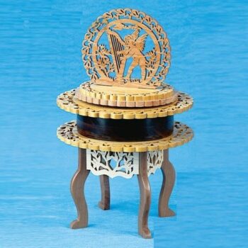 Intra απο ξύλο plywood 3mm-4mm πάχος - Αρχείο PDF διακόσμησης Δίασταση 30x30 cm Intraeaxys-eo0dd37g - Image 1