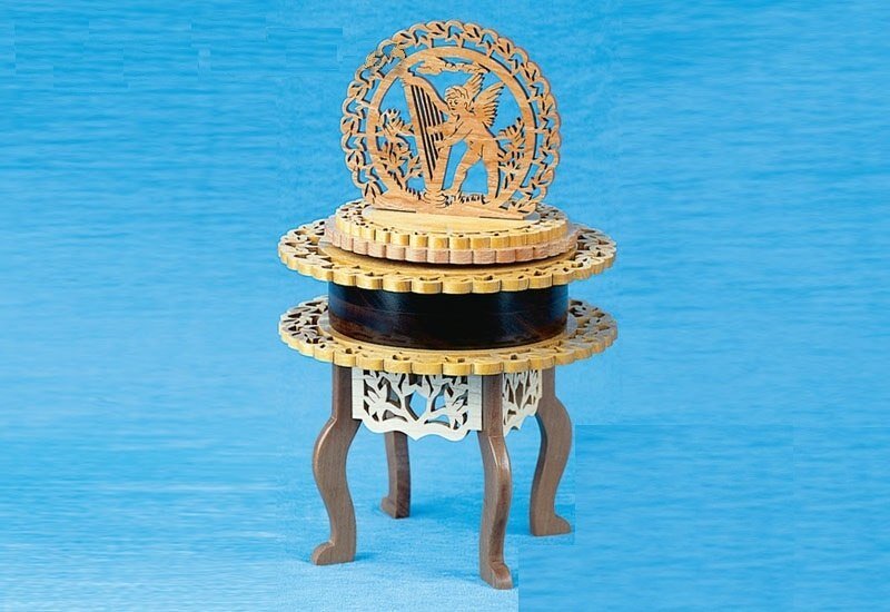 Intra απο ξύλο plywood 3mm-4mm πάχος - Αρχείο PDF διακόσμησης Δίασταση 30x30 cm Intraeaxys-eo0dd37g