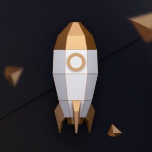 Intra απο ξύλο plywood 3mm-4mm πάχος - Αρχείο PDF Cohete Espacial Papercraft Δίασταση 30x30 cm Intraeaxys-eo2dd418