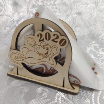 Intra απο ξύλο plywood 3mm-4mm πάχος - Πρωτοχρονιά 2020 Θήκες χαρτοπετσέτας Δίασταση 30x30 cm Intraeaxys-yon0rlg7 - Image 1