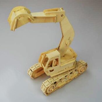 Intra απο ξύλο plywood 3mm-4mm πάχος - Αρχείο PDF σχεδίων μοντέλου εκσκαφέα Δίασταση 30x30 cm Intraeaxys-voq805o2 - Image 1