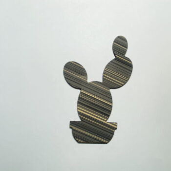 Intra απο ξύλο plywood 3mm-4mm πάχος - Ημιτελής κοπή ξύλου σε σχήμα κάκτου Δίασταση 30x30 cm Intraeaxys-6o3y29r7 - Image 1