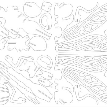 Intra απο ξύλο plywood 3mm-4mm πάχος - Drachenfliege Puzzle 2mm Δίασταση 30x30 cm Intraeaxys-r1znpn1l - Image 1