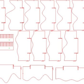 Intra απο ξύλο plywood 3mm-4mm πάχος - 3D Landschaft Δίασταση 30x30 cm Intraeaxys-qomxdk13 - Image 1