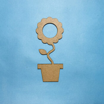 Intra απο ξύλο plywood 3mm-4mm πάχος - Ηλίανθος Διακόσμηση Ημιτελές Ξύλο Δίασταση 30x30 cm Intraeaxys-lopqrm67 - Image 1