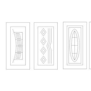 Intra απο ξύλο plywood 3mm-4mm πάχος - Πόρτες Διανύσματα Δίασταση 30x30 cm Intraeaxys-eo46891j