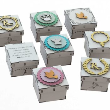 Intra απο ξύλο plywood 3mm-4mm πάχος - Caixas Para Batismo Δίασταση 30x30 cm Intraeaxys-zo9rjeok - Image 1