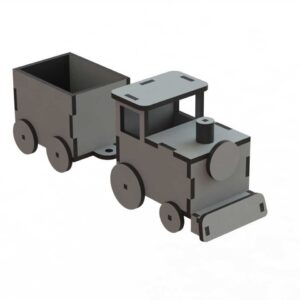 Intra απο ξύλο plywood 3mm-4mm πάχος - Τρένο Δίασταση 30x30 cm Intraeaxys-51rmydo6