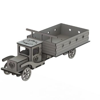 Intra απο ξύλο plywood 3mm-4mm πάχος - Φορτηγό Δίασταση 30x30 cm Intraeaxys-lopyp6ow - Image 1