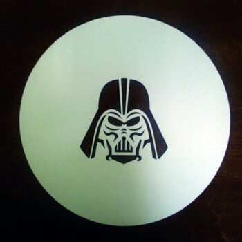 Intra απο ξύλο plywood 3mm-4mm πάχος - Χαράξτε τον Darth Vader Δίασταση 30x30 cm Intraeaxys-67wlnlm1 - Image 1