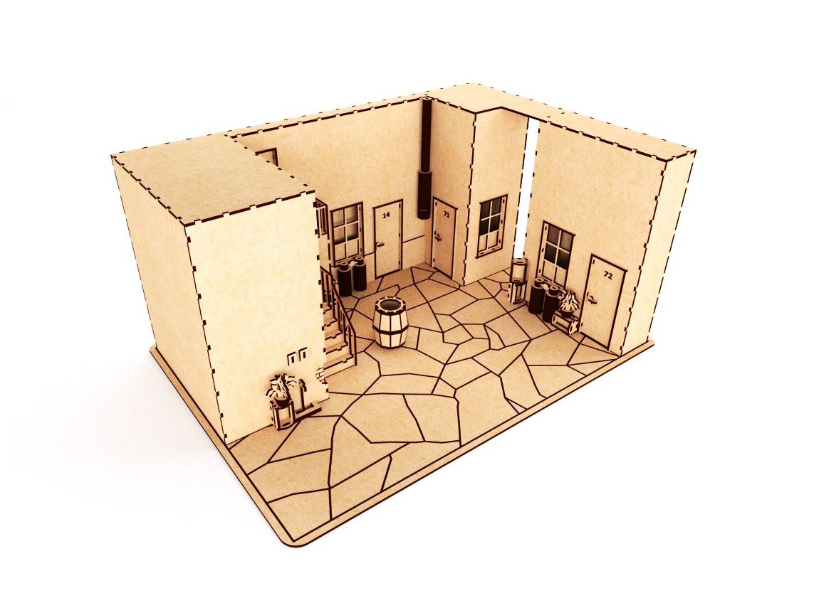 Intra απο ξύλο plywood 3mm-4mm πάχος - Chaves Vila Δίασταση 30x30 cm Intraeaxys-eo0dv07g