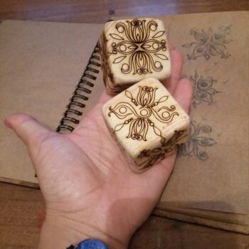 Intra απο ξύλο plywood 3mm-4mm πάχος - Κουμπίκι 1-6 Δίασταση 30x30 cm Intraeaxys-m1dkj3ok - Image 1