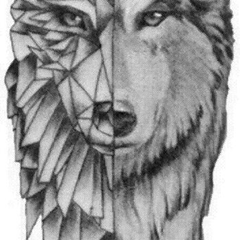 Intra απο ξύλο plywood 3mm-4mm πάχος - Αρχείο φωτογραφίας Fox BMP με χαρακτική λέιζερ Δίασταση 30x30 cm Intraeaxys-eoxlvqvo - Image 1